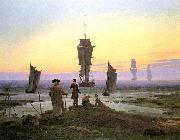 Caspar David Friedrich The Stages of Life oil on canvas